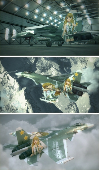 Su-33 Flanker THE IDOLM@STER 「星井 美希」カラー